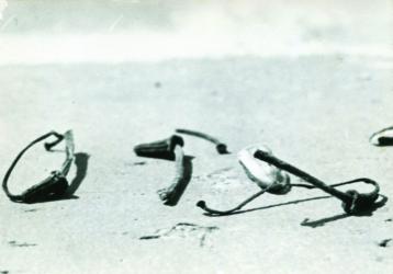 Senza titolo, anni sessanta, stampa fotografica vintage, cm. 10x15