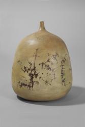 Emilio Scanavino, Vaso | Vase, 1954, terracotta policroma | polychrome terracotta, h. 30 x ø 25 cm. Photo credit Bruno Bani.